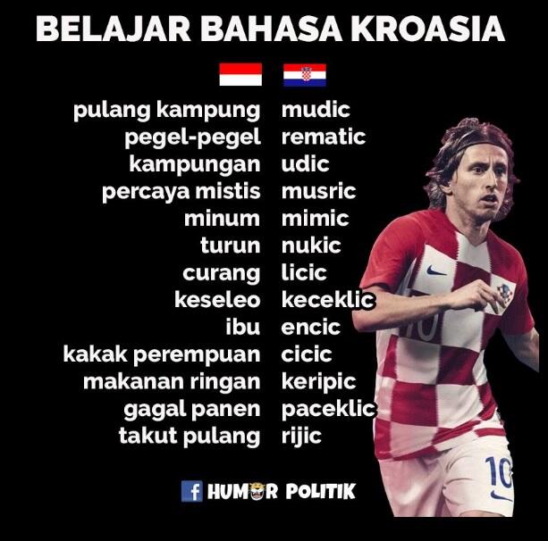 Dukung Kroasia, Fahri Yakin Modric dkk Tumbangkan Prancis di Final Piala Dunia