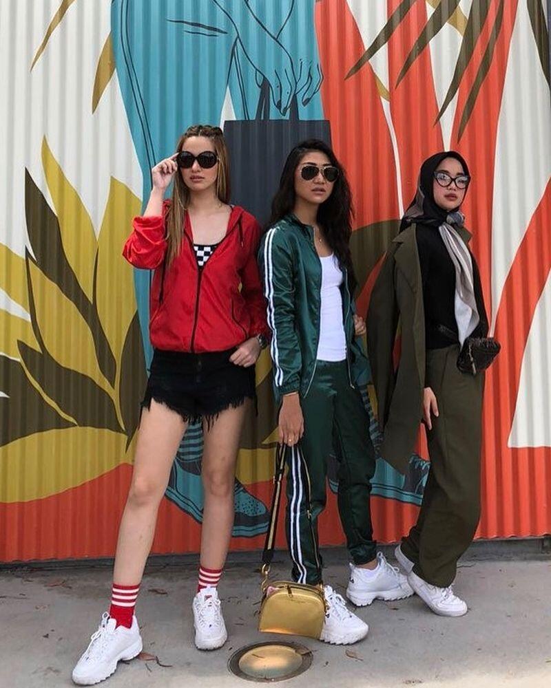 10 Potret Chacha Frederica Liburan bareng Girls Squad di Amerika