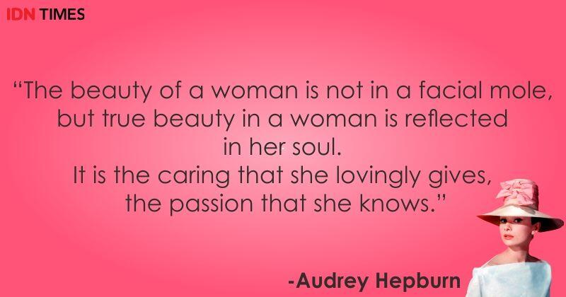 10 Kalimat Audrey Hepburn yang Jelaskan Makna 'Cantik' Sebenarnya