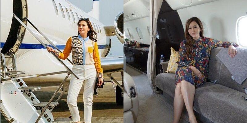 10 Potret Liburan Mewah Maia Estianty dengan Pesawat Pribadi