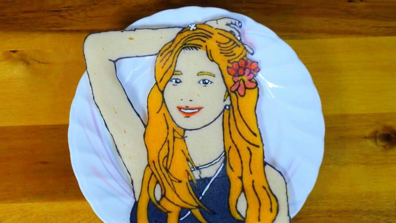 Keren! Seniman Ini Bikin Fan Art Idol KPop yang Bisa Dimakan