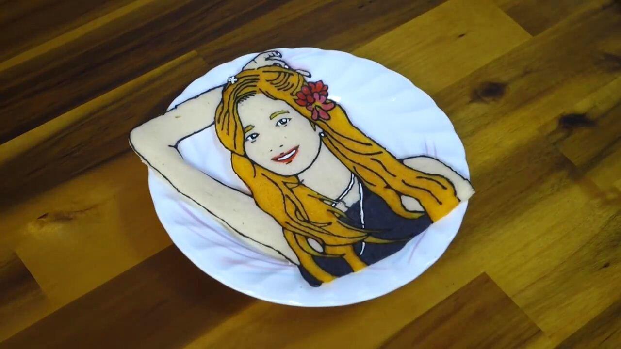 Keren! Seniman Ini Bikin Fan Art Idol KPop yang Bisa Dimakan