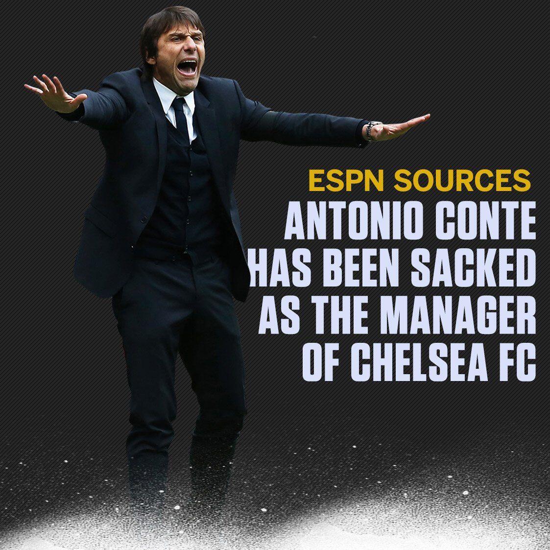 Pernyataan Resmi Chelsea Soal Pemecatan Antonio Conte Dikecam Warganet