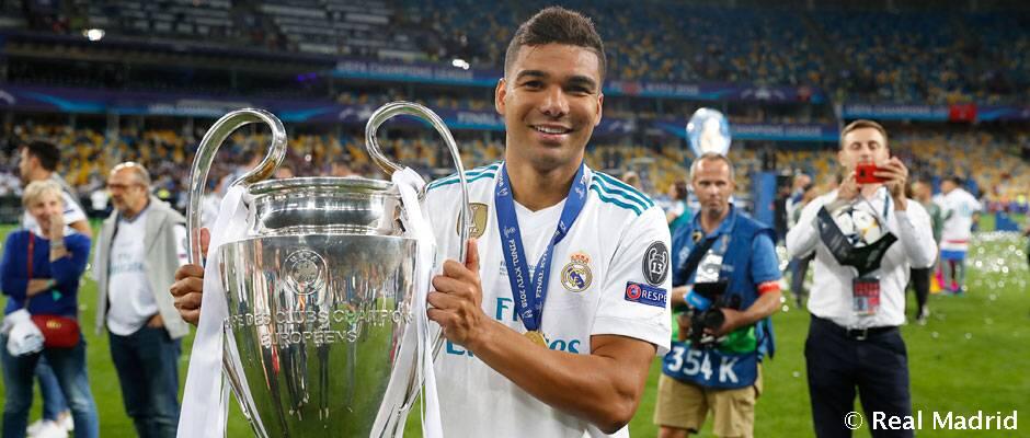 Casemiro, satu-satunya madridista dengan lebih dari 5.000 menit permainan dimusim ini