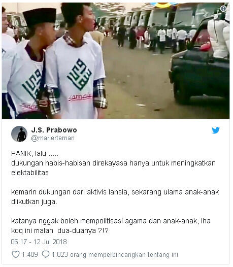 5 FAKTA DIUNGKAP NETIZEN DARI ACARA DUKUNGAN SOLIDARITAS ULAMA MUDA JOKOWI