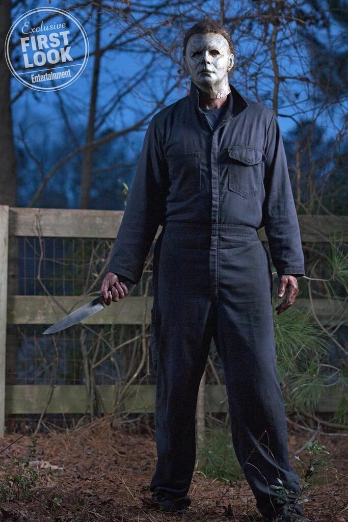 First Look Michael Myers Siap Membunuh Di Halloween 2018