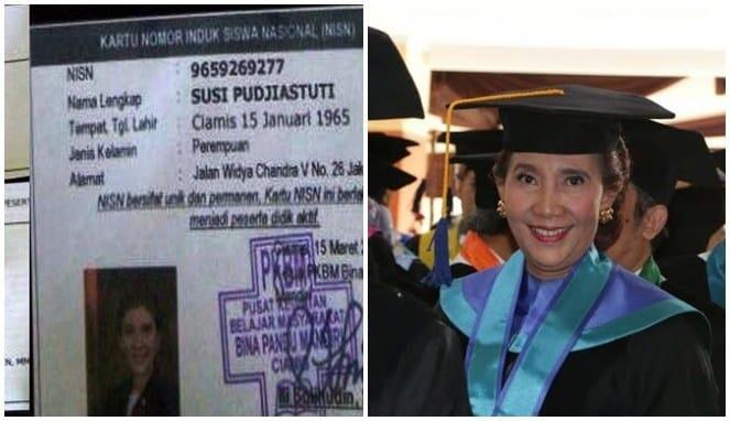 Cerita Susi 'Maju Kena Mundur Kena' Gara-gara Ijazah Kejar Paket C