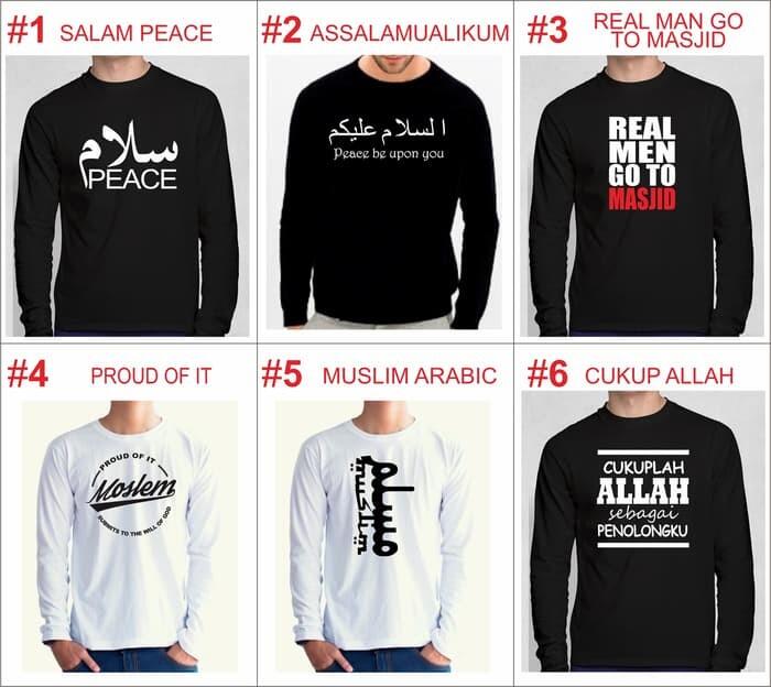 Open Reseller Dan Dropship Kaos Dakwah Islam Berbagai Desain Keren