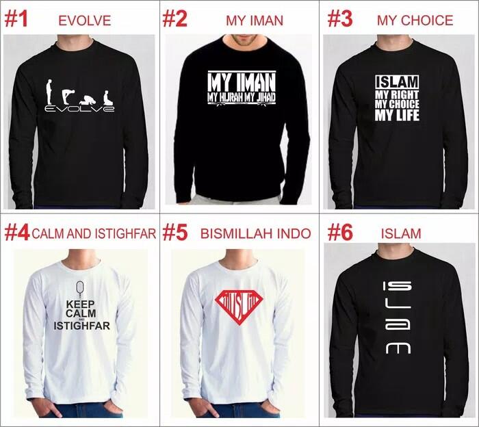 Open Reseller Dan Dropship Kaos Dakwah Islam Berbagai Desain Keren