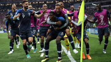 Menang 4-2, Prancis Juara Piala Dunia 2018