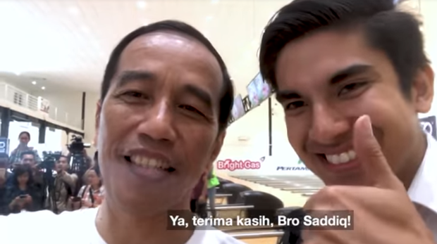 Diajak Jokowi Nge-Vlog, Menpora Ganteng Malaysia: Bapak Idola Saya