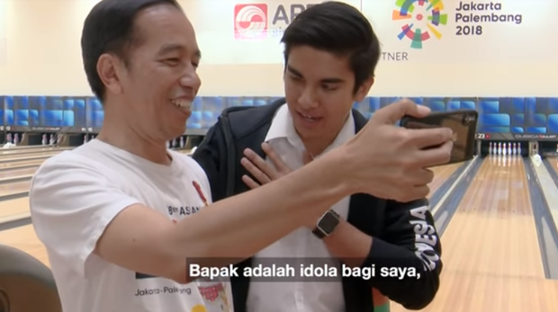 Diajak Jokowi Nge-Vlog, Menpora Ganteng Malaysia: Bapak Idola Saya