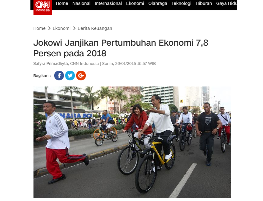 JK Sebut Kenaikan Anggaran Gagal Pacu Pertumbuhan Ekonomi