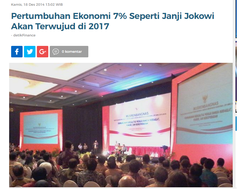 JK Sebut Kenaikan Anggaran Gagal Pacu Pertumbuhan Ekonomi