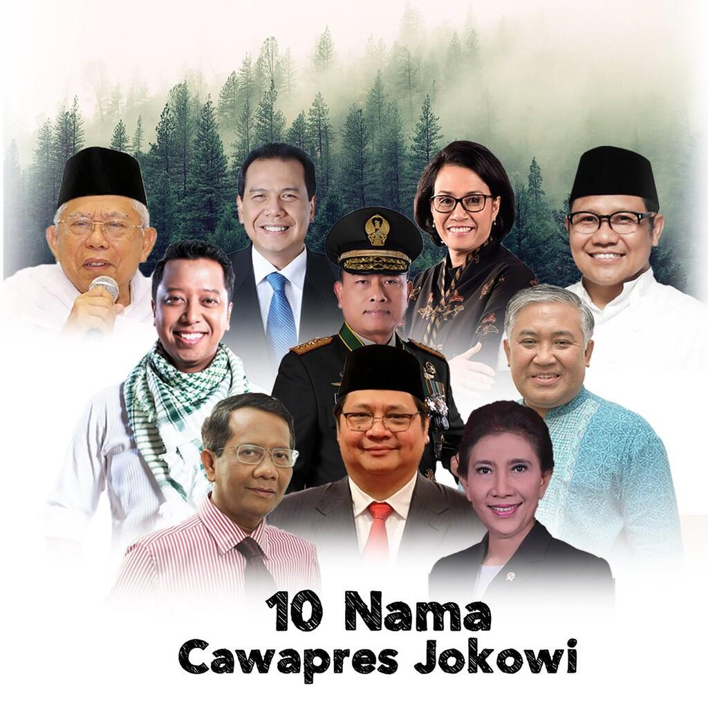 Rommy Ungkap 10 Nama Bakal Cawapres Jokowi, TGB 'Hilang'