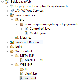 JavaWeb Menggunakan Eclipse