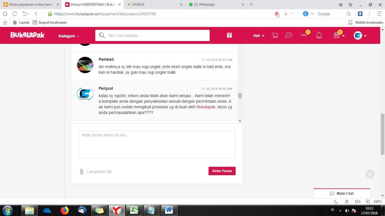 Pembeli Temperamental Dan Tidak Tau Prosedur Yang Belanja di CSC Computer