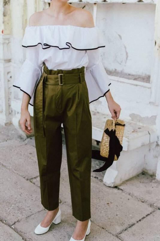 Stylish bin Modis dengan Celana High Waist! Nggak Kerasa Begah