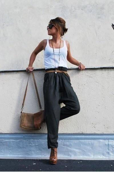 Stylish bin Modis dengan Celana High Waist! Nggak Kerasa Begah