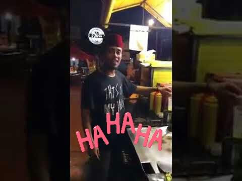 ASLI PARAH BIKIN NGAKAK PENJUAL BURGER KELILING DI MAKASSAR
