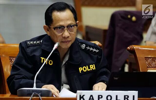 Polri Bantah Bahctiar Nasir yang Sebut Kapolri Setuju Sistem Khilafah