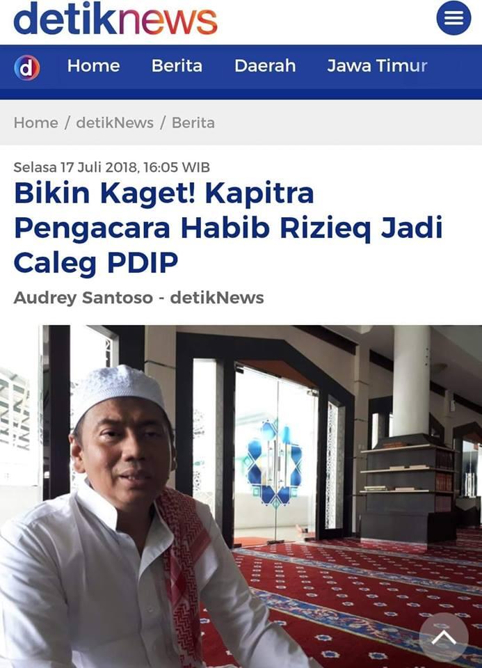 MENAKAR KADAR KEIMANAN PENGACARA HABIB RIZIQ.
