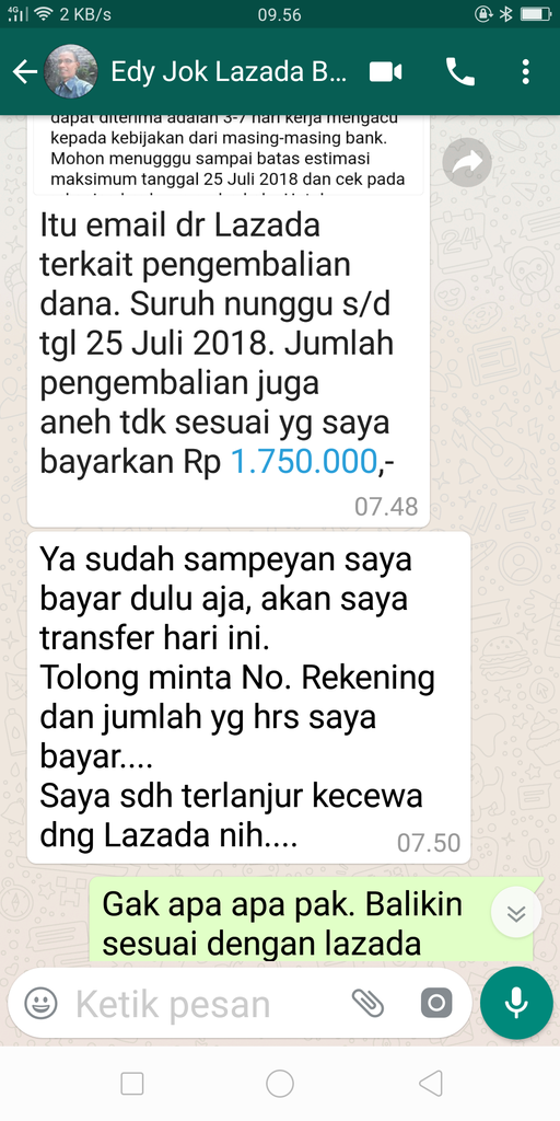 Kecewa jualan di lazada