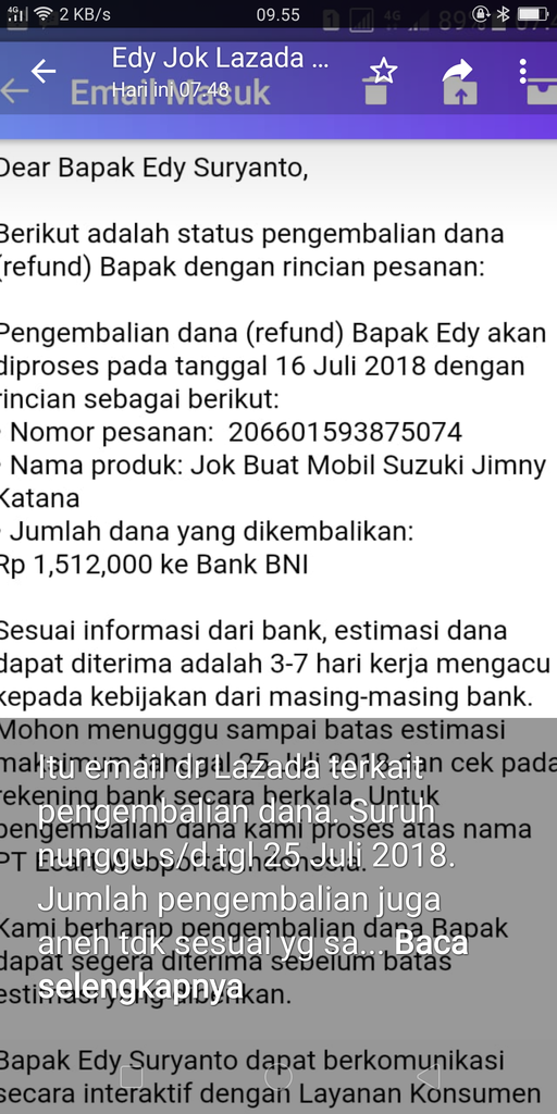 Kecewa jualan di lazada