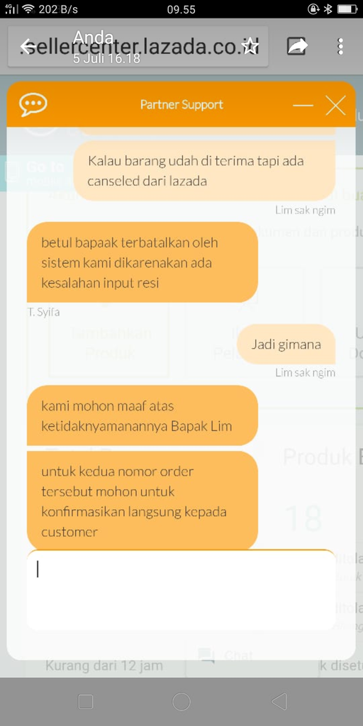 Kecewa jualan di lazada