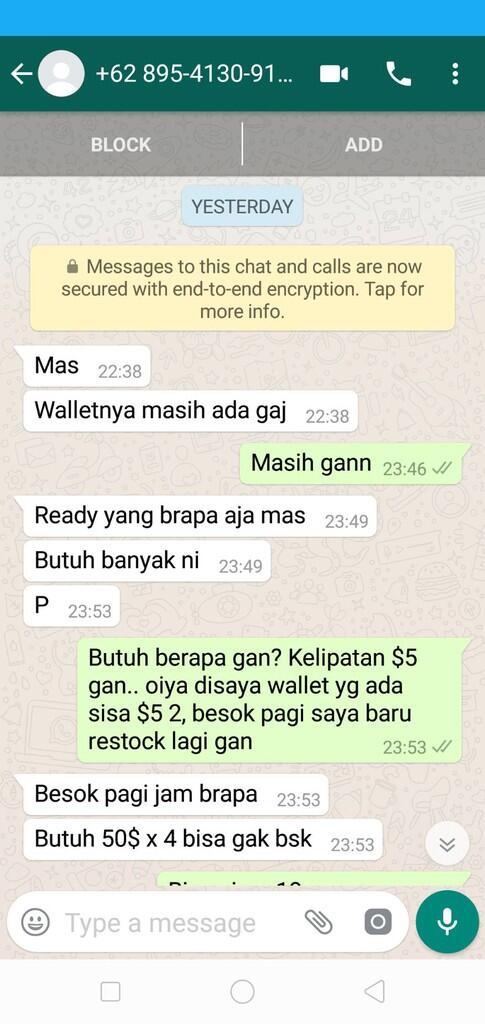 PENIPU MM(MIDDLE MAN) GUILHAS SALAH SATU ACCOUNT LAIN YG BUAT NIPU JG, HATI"!