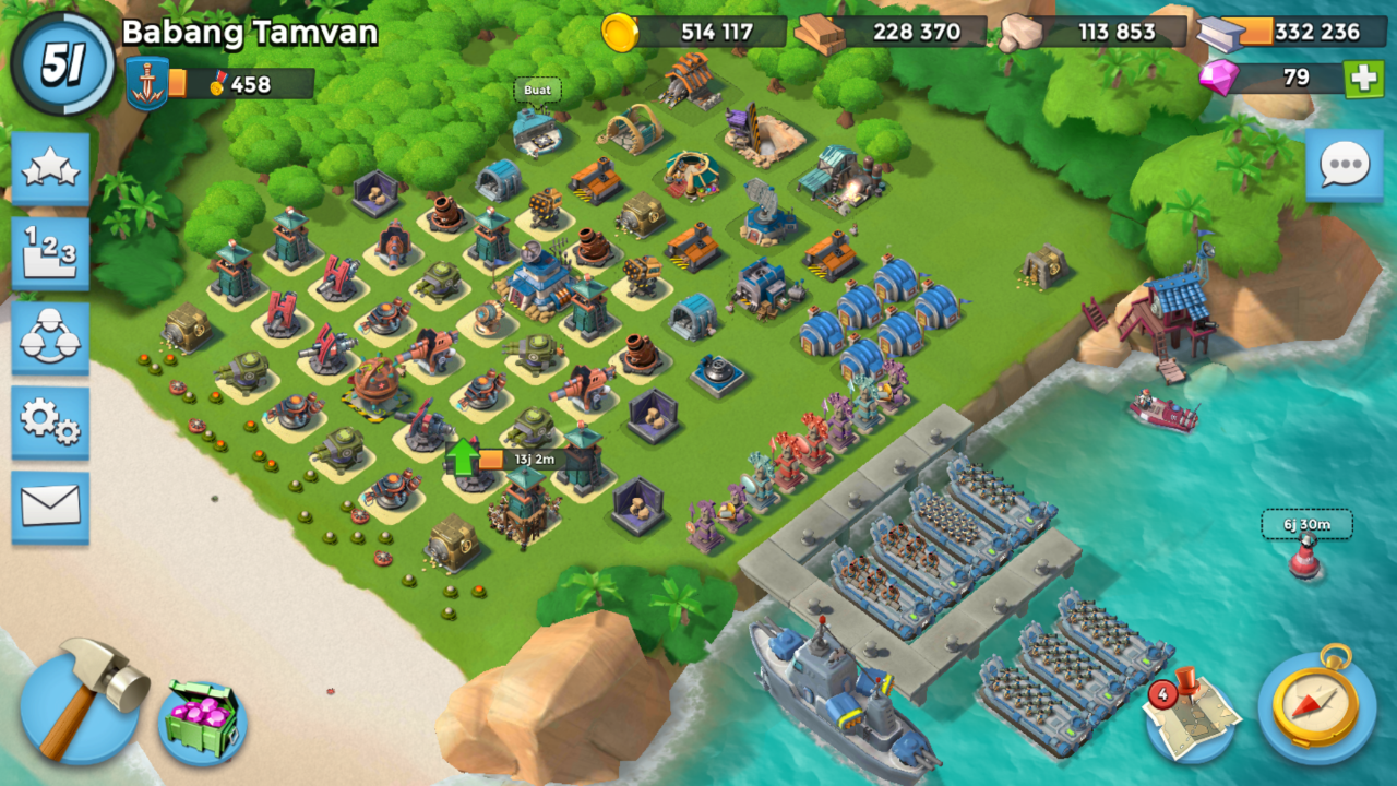 Boom Beach vs Clash Of Clans 