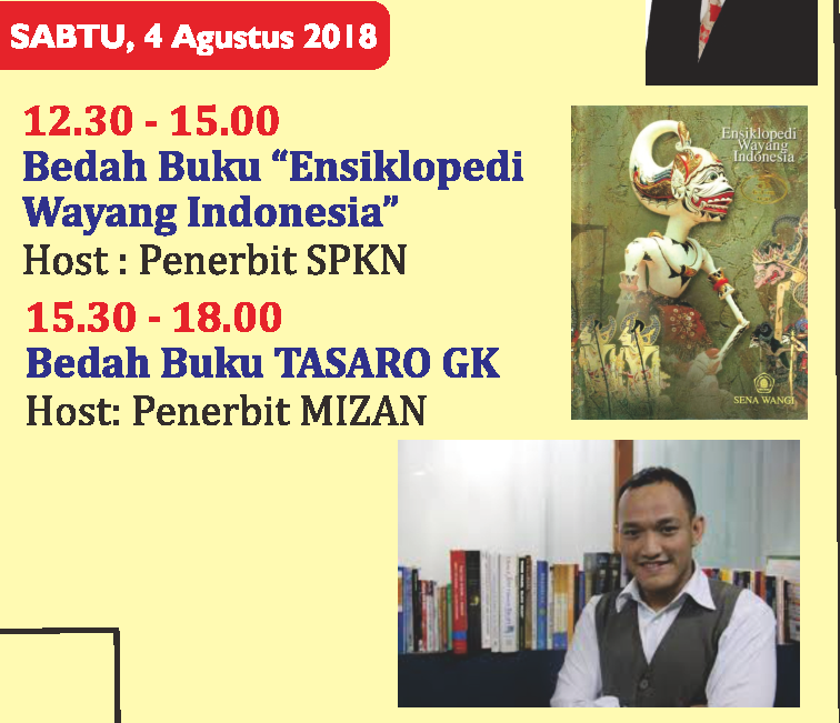 JABAR BOOK FAIR 2018 -> GD. LANDMARK BANDUNG - 1 S/D 7 AGUSTUS 2018