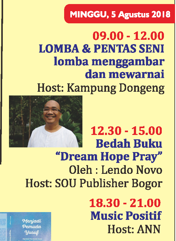 JABAR BOOK FAIR 2018 -> GD. LANDMARK BANDUNG - 1 S/D 7 AGUSTUS 2018