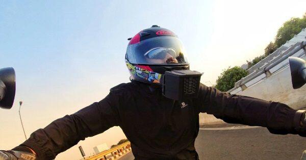 Keren! Helm Ini Bikin Kamu Rasakan AC Saat Naik Motor