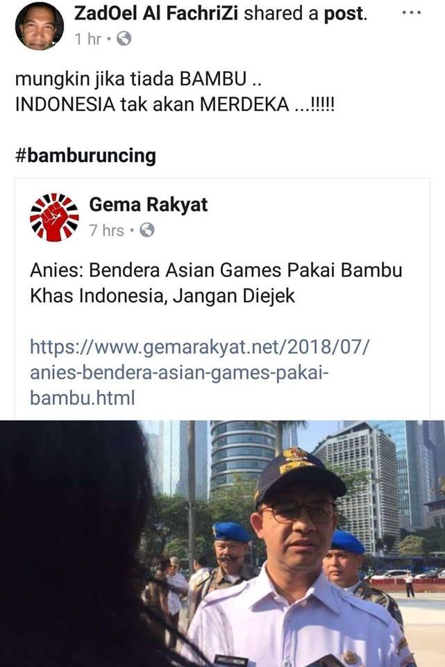 Mari kita berandai-andai BILA TAK ADA BAMBU RUNCING