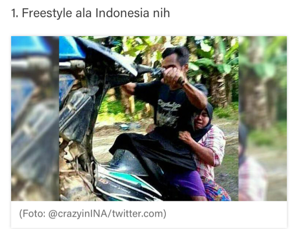 Bikin Ngakak, 7 Tipe Pengendara Motor Seperti Ini Cuma Ada di Indonesia