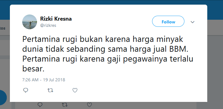 Pertamina Jual Aset karena Bayar Gaji Karyawan Ketinggian