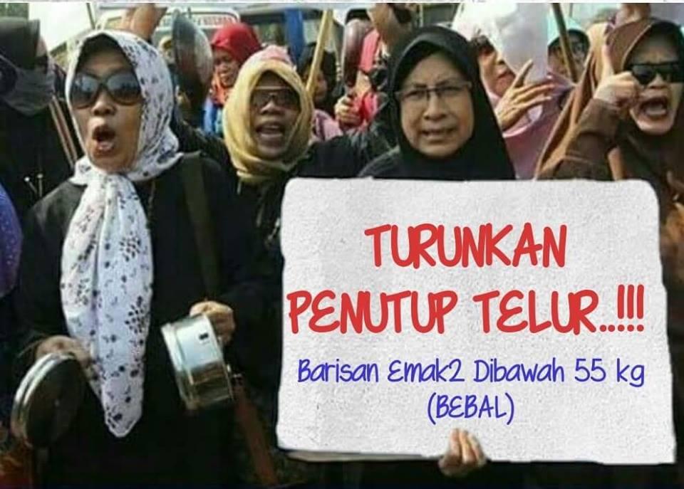 KOMUNITAS KAMPRET PEMUJA BERAT BADAN SYARIAH 55 KG.