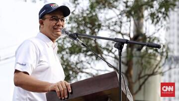 Anies akan Bongkar JPO karena Halangi Patung Selamat Datang