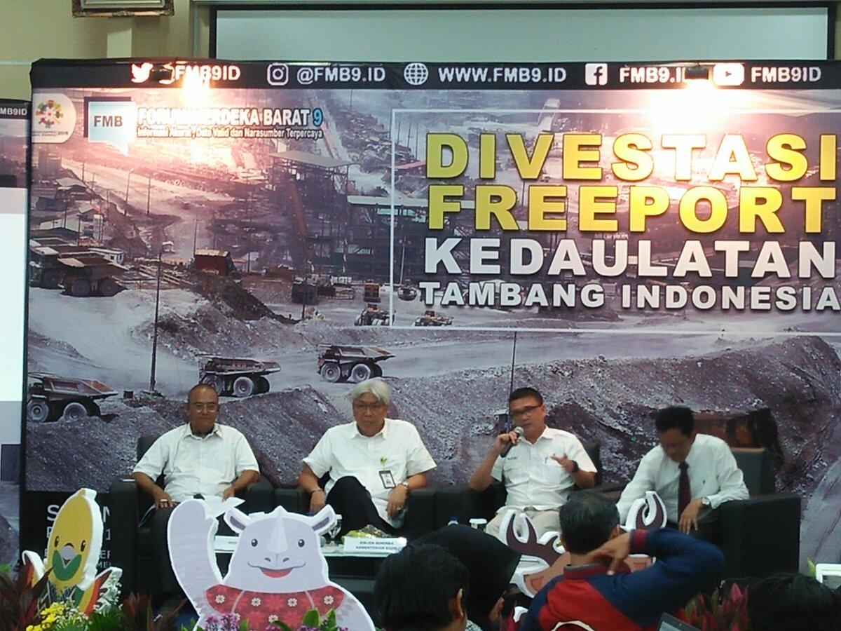 Head of Agreement Divestasi Freeport Jadi Secercah Harapan