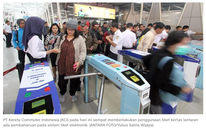 KCI Akui Pembaharuan Sistem Tiket KRL Demi Kantongi Izin BI