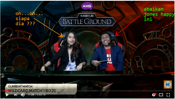 IGO CANTIK CASTER DI KASKUS BATTLEGROUND SEASON 2 