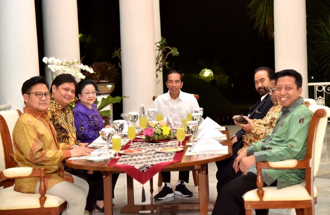 Koalisi Pro Jokowi Kumpul di Istana Bogor, PAN Melipir ke Acara 212