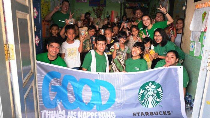 Perdana, Starbucks Indonesia Rayakan Hari Anak Nasional di Empat Kota