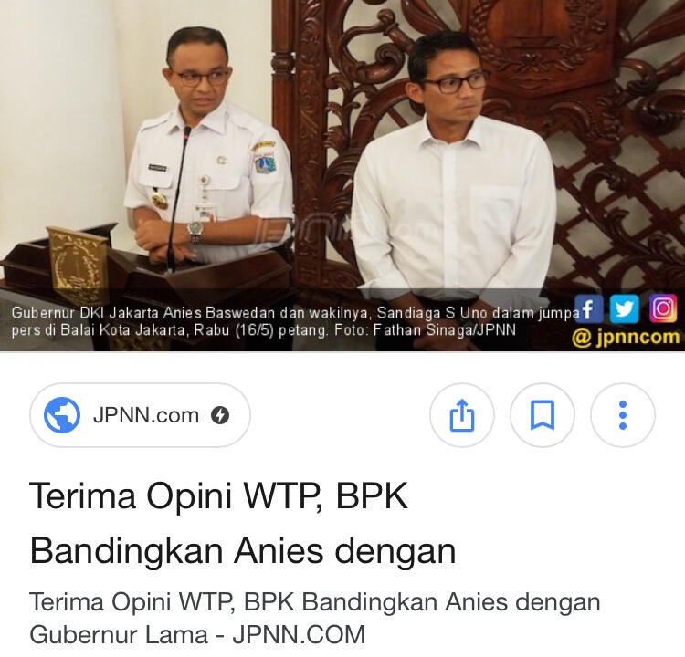 Anggap Kali Item Bukan Persoalan Baru, Anies: Itu Warisan Pemerintah Sebelumnya