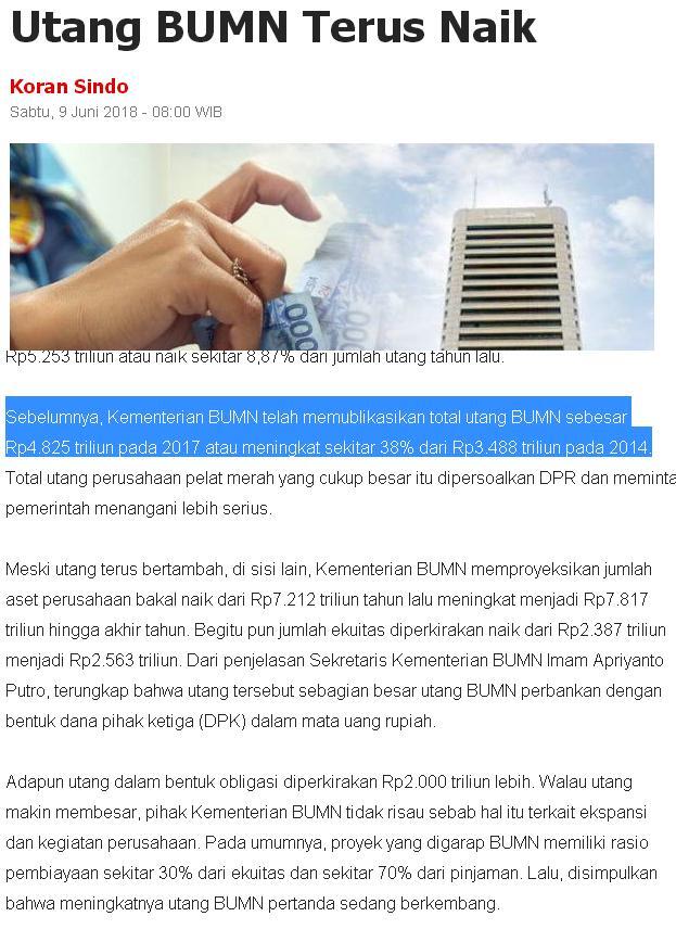 SBY yang Royal Ngobral BUMN, Tapi Utang Negara Malah Nambah
