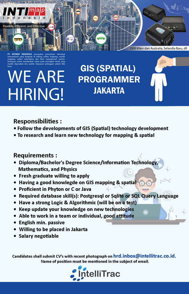 LOWONGAN KERJA PROGRAMMER