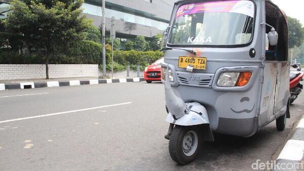 Warga Jakarta Bisa Jajal Bajaj yang Dihias ala Hewan Khas Indonesia