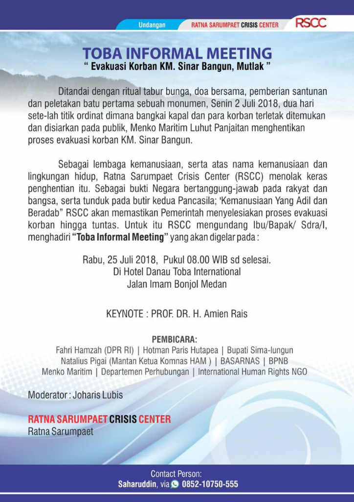 Perlawanan Ratna Sarumpaet Belum Padam