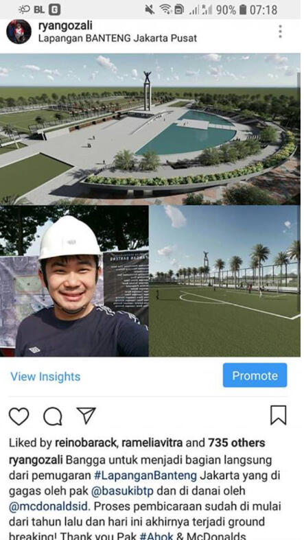 Pelaksana Proyek Lapangan Banteng Protes Anies karena Masalah Ini